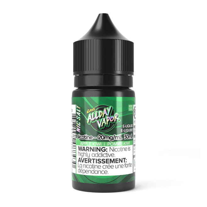 Allday Vapor AMPED Nic Salt Juice – Blueberry Coconut, 10MG – Image 2