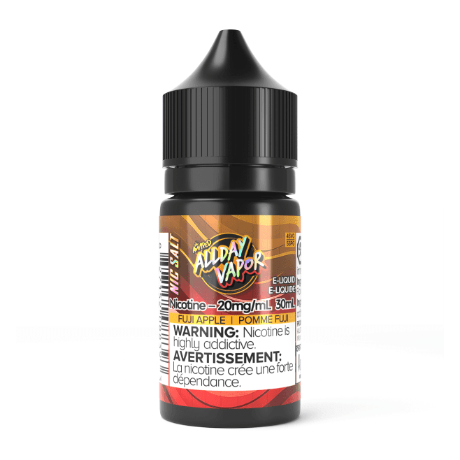 Allday Vapor AMPED Nic Salt Juice – Fuji Apple