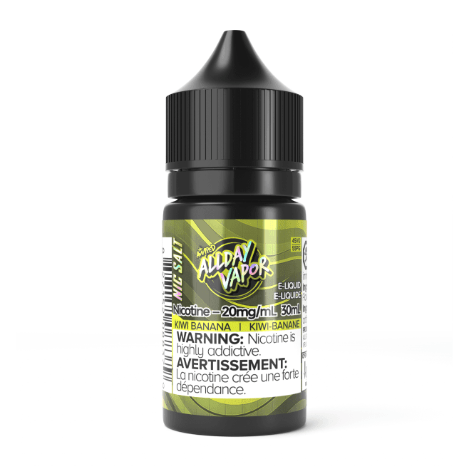 Allday Vapor AMPED Nic Salt Juice – Kiwi Banana