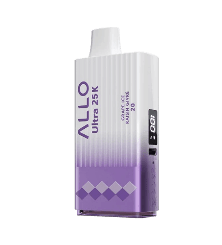 Allo Ultra 25K Disposable Vape – Grape Ice