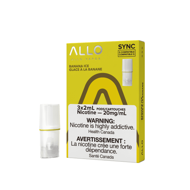 Allo-Sync-Pods-Banana-Ice-.png ALLO Sync Vape Pod Pack - Banana Ice