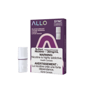 ALLO Sync Vape Pod Pack - Blackcurrant Lychee Berries