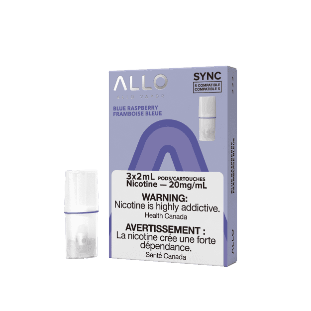 ALLO Sync Vape Pod Pack - Blue Raspberry