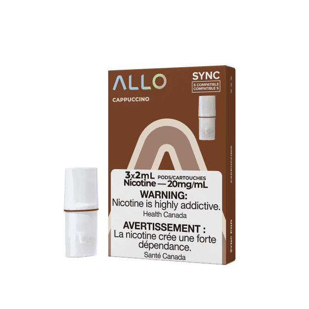 ALLO Sync Vape Pod Pack - Cappuccino