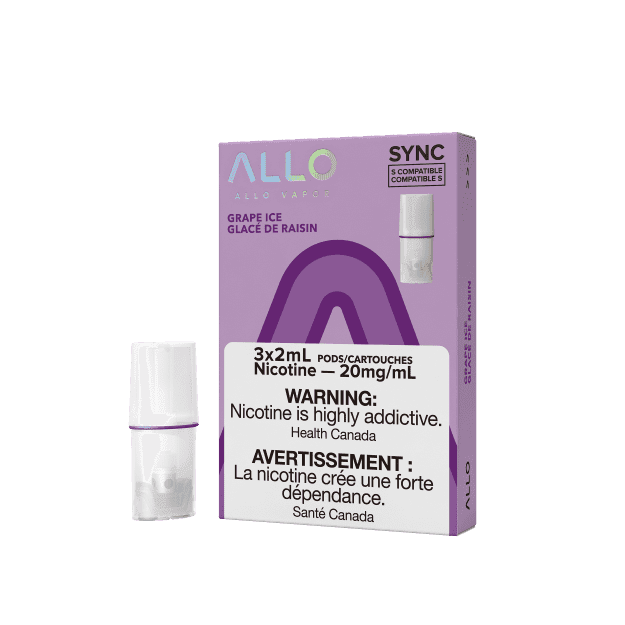 ALLO Sync Vape Pod Pack - Grape Ice