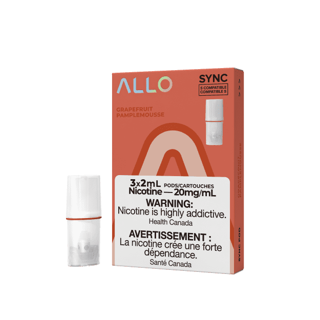 ALLO Sync Vape Pod Pack - Grapefruit