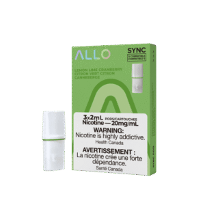 ALLO Sync Vape Pod Pack - Lemon Lime Cranberry