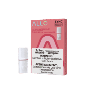 ALLO Sync Vape Pod Pack - Lychee watermelon strawberry