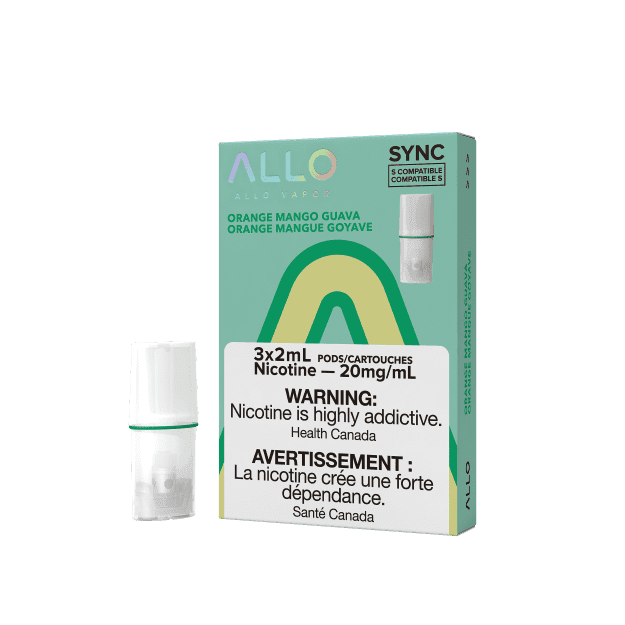 ALLO Sync Vape Pod Pack - Orange Mango Guava