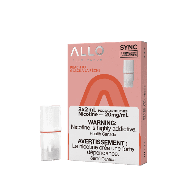 ALLO Sync Vape Pod Pack - Peach Ice