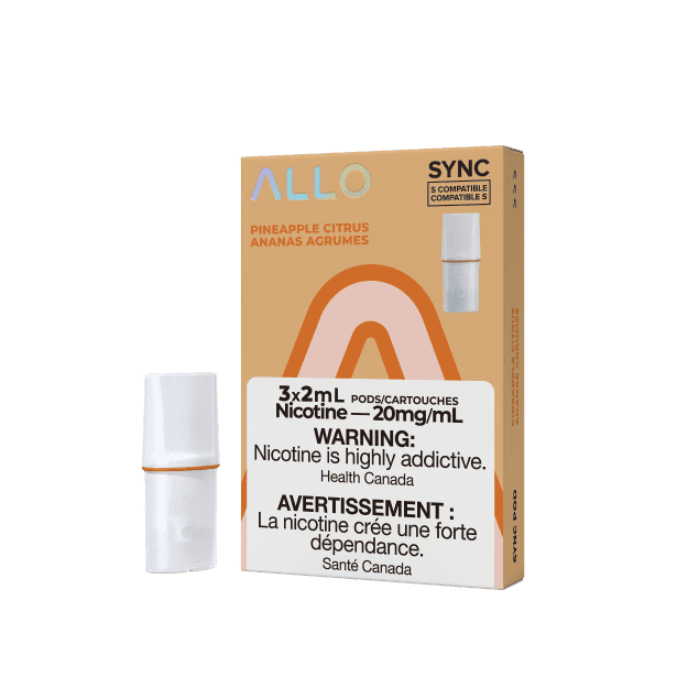 ALLO Sync Vape Pod Pack - Pineapple Citrus