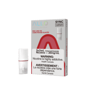 ALLO Sync Vape Pod Pack - Red Line Ice