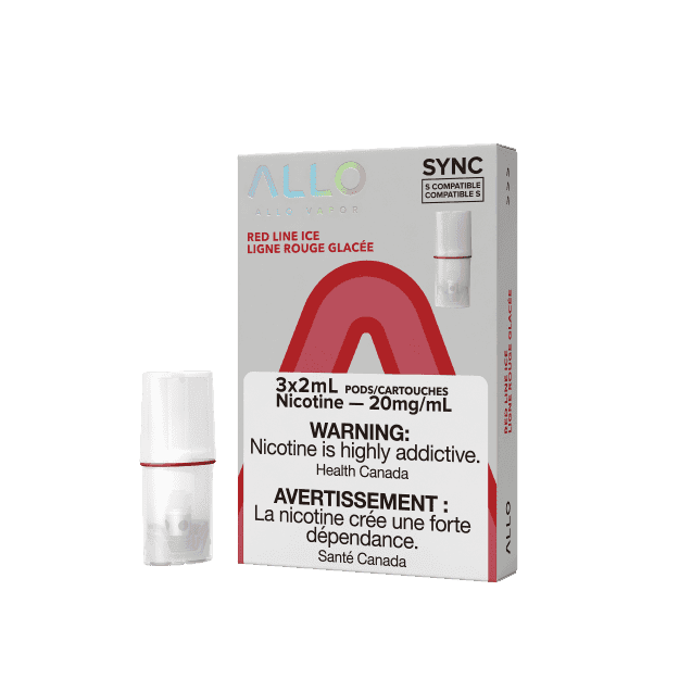 ALLO Sync Vape Pod Pack - Red Line Ice