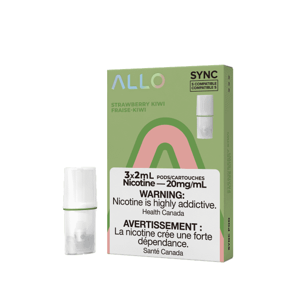 Allo-Sync-Pods-Strawberry-Kiwi-_.png ALLO Sync Vape Pod Pack - Strawberry Kiwi