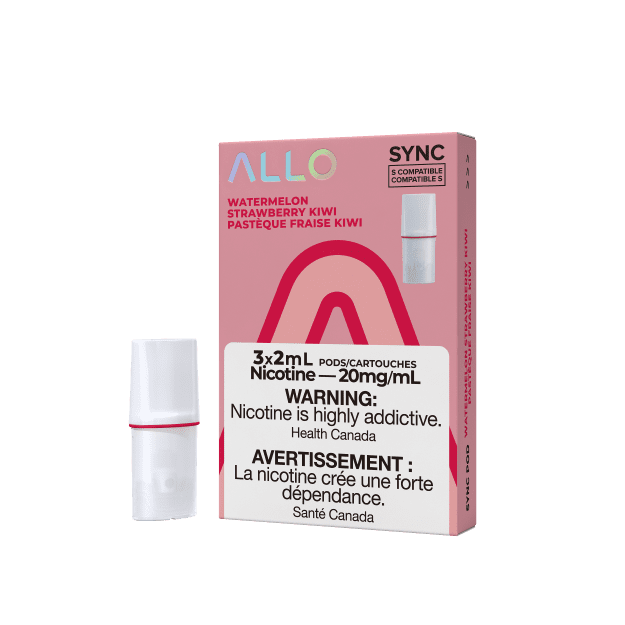 ALLO Sync Vape Pod Pack - Watermelon Strawberry Kiwi