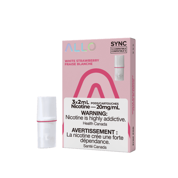 ALLO Sync Vape Pod Pack - White Strawberry
