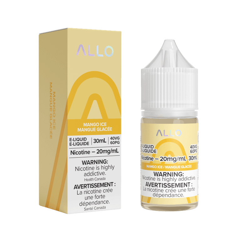 Allo Juice Nic Salt – Mango Ice