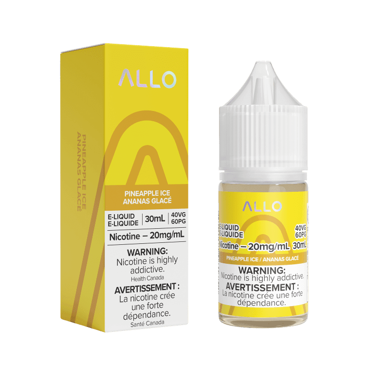 Allo Juice Nic Salt – Pineapple Ice