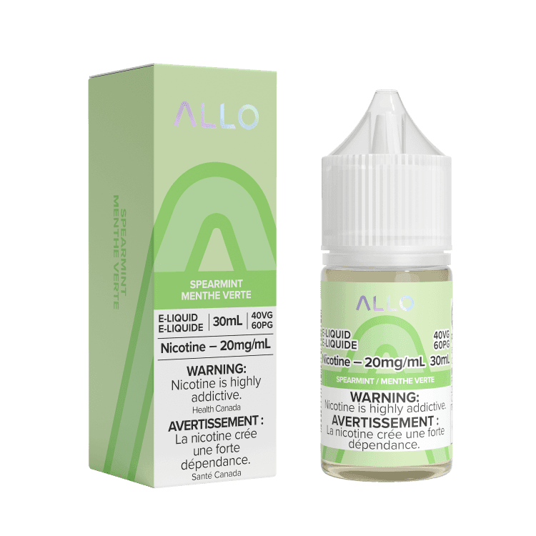 Allo Juice Nic Salt –Spearmint