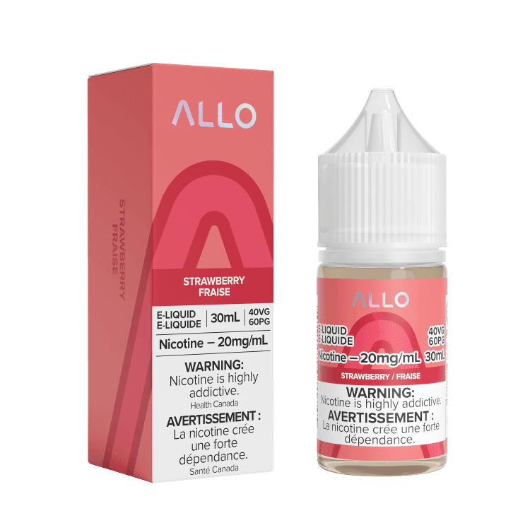 Allo Juice Nic Salt –Strawberry Fraise