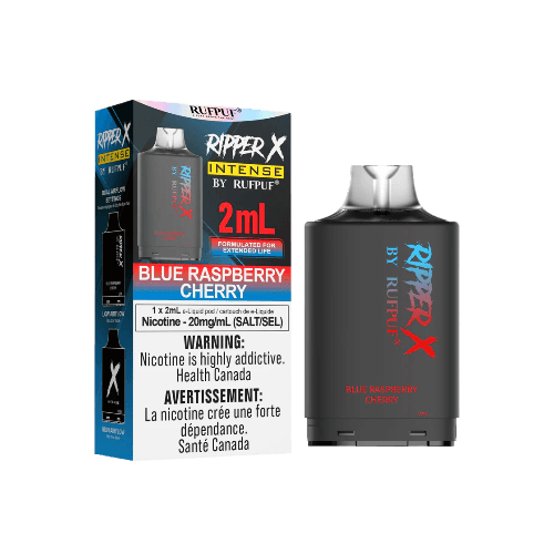 RUFPUF Ripper X Intense 50K Puffs Pods – Blue Raspberry Cherry