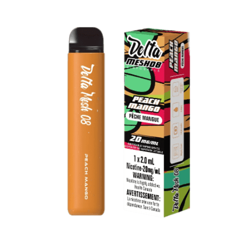 DELTAMESH08-PEACH-MANGO.png Delta Mesh 08 2500 Puffs Disposable Vape – PEACH MANGO