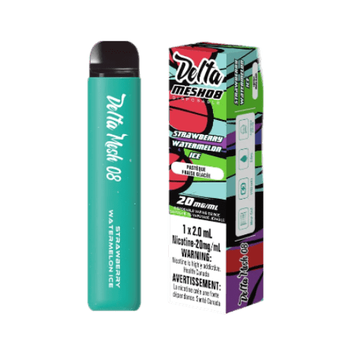 DELTAMESH08-STRAWBERRY-WATERMELON.png Delta Mesh 08 2500 Puffs Disposable Vape – STRAWBERRY WATERMELON ICE