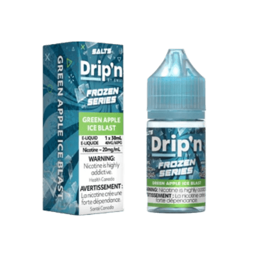 Drip'n Frozen Series Nic Salt Juice – GREEN APPLE ICE