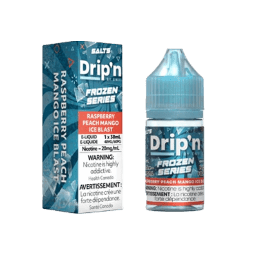Drip'n Frozen Series Nic Salt Juice – RASPBERRY PEACH MANGO ICE