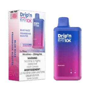 Drip'n EVO 10K By Envi (10000 Puffs) Disposable Vape – Blue Razz