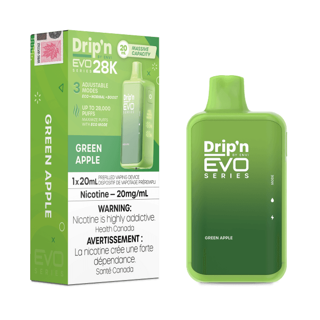 Dripn_EVO-28K-GreenApple.png Drip'n EVO 28K Puffs Disposable Vape – Green Apple