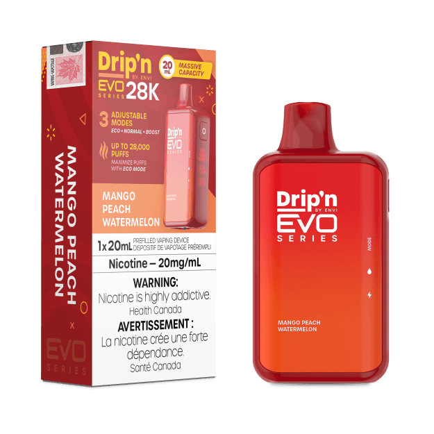 Dripn_EVO-28K-MangoPeachWatermelon.png Drip'n EVO 28K Puffs Disposable Vape –Mango Peach Watermelon
