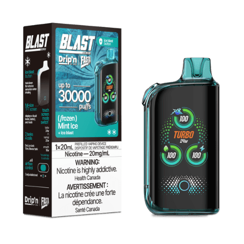 Drip'n X Fasta Blast 30K Disposable Vape – Mint Ice