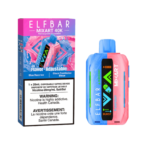 Elf Bar MixArt 40K Disposable Vape – Blue Razz Ice