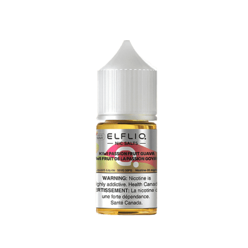 Elf-20mg-Nic-Salt-E-Liquid-kiwi-passionfruit-guava.png ELFLIQ Nic Salt Juice By ElfBar – Kiwi passionfruit guava