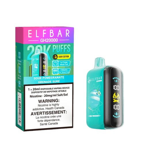 Elf-Bar-GH20k-sour-pomegranate.png Elf Bar GH20K 20000 Puffs Disposable Vape – Sour pomegranate