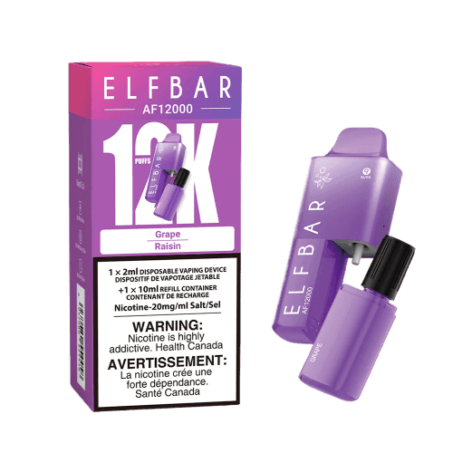 ELF Bar AF12000 Disposable Vape – Grape Raisin