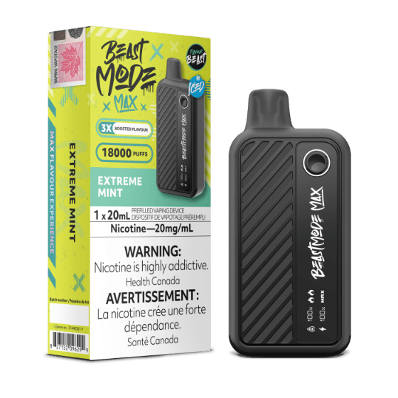 Flavour Beast Mode Max 18K 18000 Disposable Vape – Extreme Mint