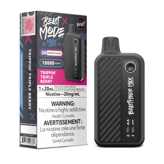 Flavour Beast Mode Max 18K 18000 Disposable Vape – Trippin' Triple Berry