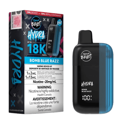 Flavour Beast Hydra 18K Puffs Disposable Vape – Bomb Blue Razz