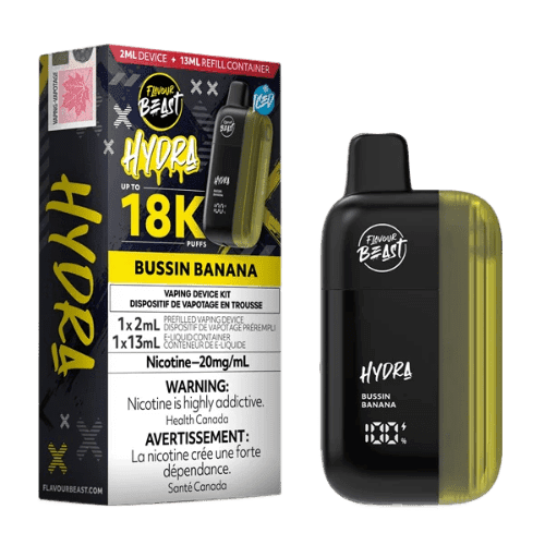 Flavour Beast Hydra 18K Puffs Disposable Vape – Weekend Watermelon – Bussin Banana
