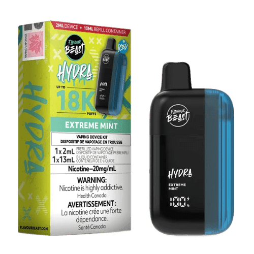 Flavour Beast Hydra 18K Puffs Disposable Vape – Extreme Mint