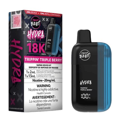 Flavour Beast Hydra 18K Puffs Disposable Vape – Weekend Watermelon – Trippin Triple Berry