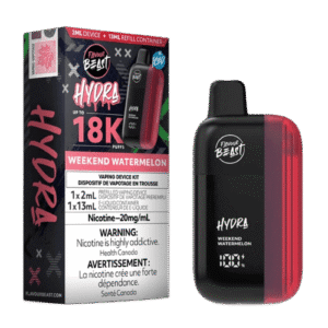 Flavour Beast Hydra 18K Puffs Disposable Vape – Weekend Watermelon