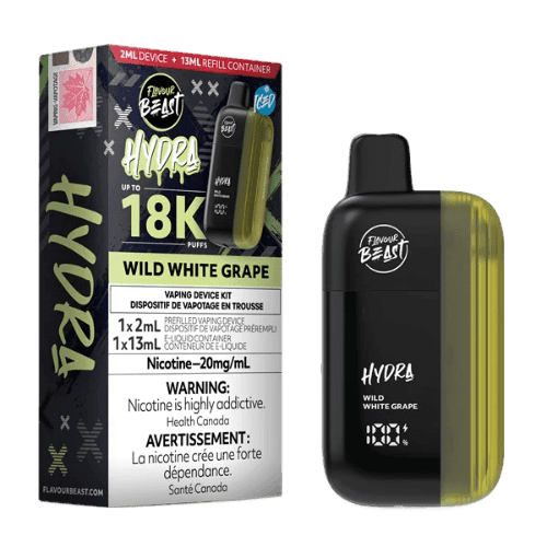 Flavour Beast Hydra 18K Puffs Disposable Vape – Weekend Watermelon – Wild White Grape
