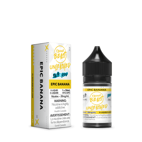 Flavour Beast Unleashed E-Liquid Nic Salt – Epic Banana
