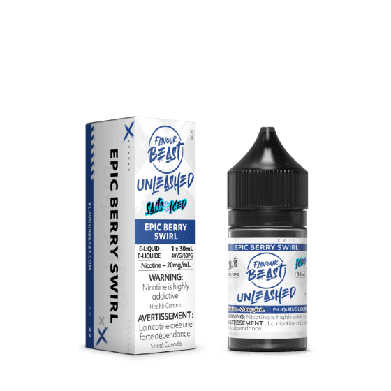 Flavour Beast Unleashed E-Liquid Nic Salt –Epic Berry Swirl