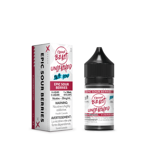 Flavour Beast Unleashed E-Liquid Nic Salt – Epic Sour Berries