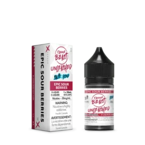 Flavour Beast Unleashed E-Liquid Nic Salt – Epic Sour Berries