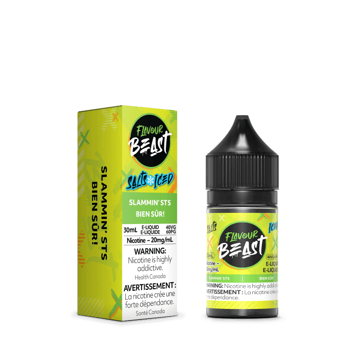 Flavour-Beast-nic-salt-vape-juice-Slammin-STS-min.png Flavour Beast Juice Nic Salt – 10MG, Slammin STS